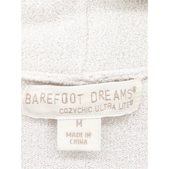 Barefoot Dreams Cozychic Ultra Lite Long Cardigan Duster M Stone - Picture 3 of 11